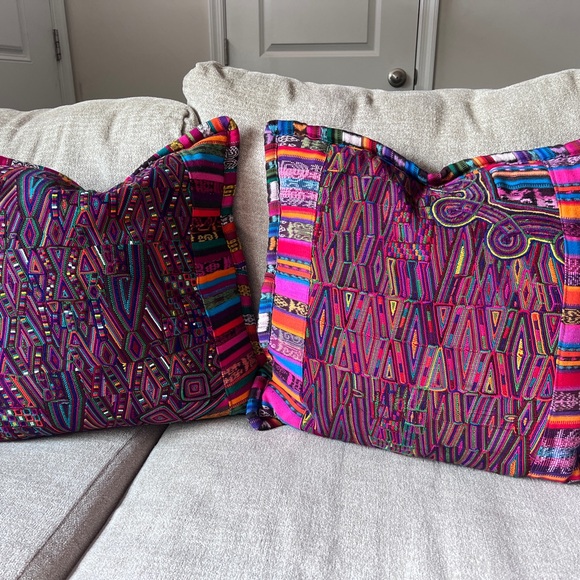 Colorful Geometric Throw Pillows - Picture 5 of 5
